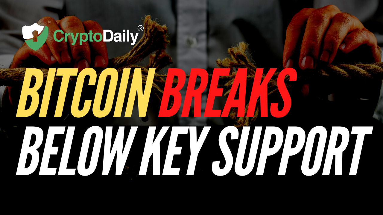 Bitcoin Breaks Below Key Support