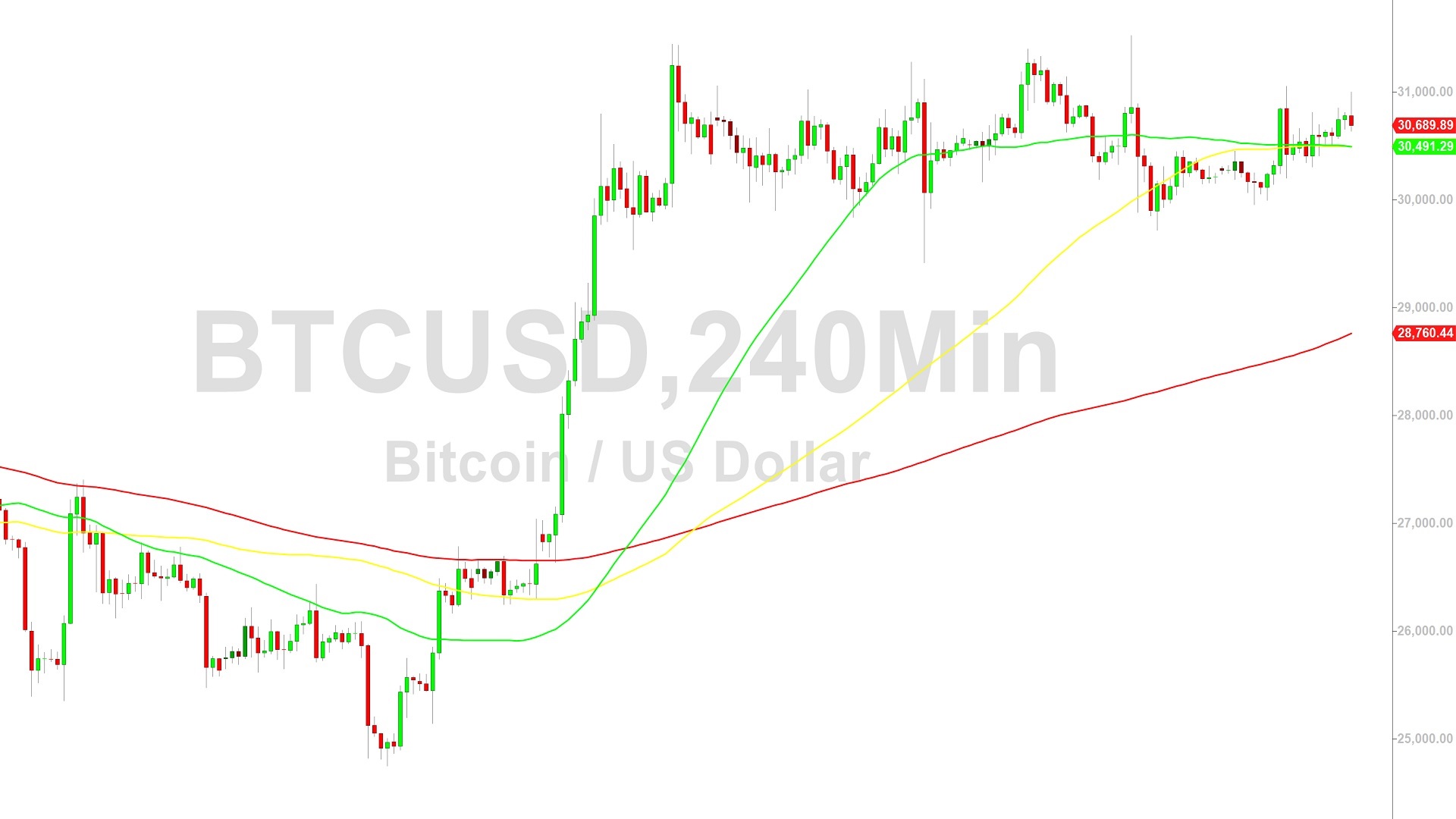 Bitcoin Price Analysis:  Bulls Eyeing 31137 Level - 13 July 2023