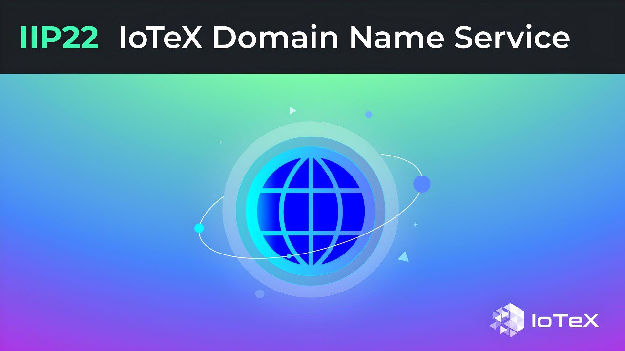 IoTeX blockchain DAO votes 94% in favor of simplifying IoTeX domain names