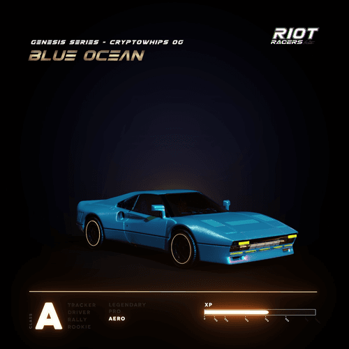 RR Car #4 Blue Ocean