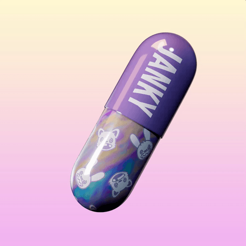 紫色药丸