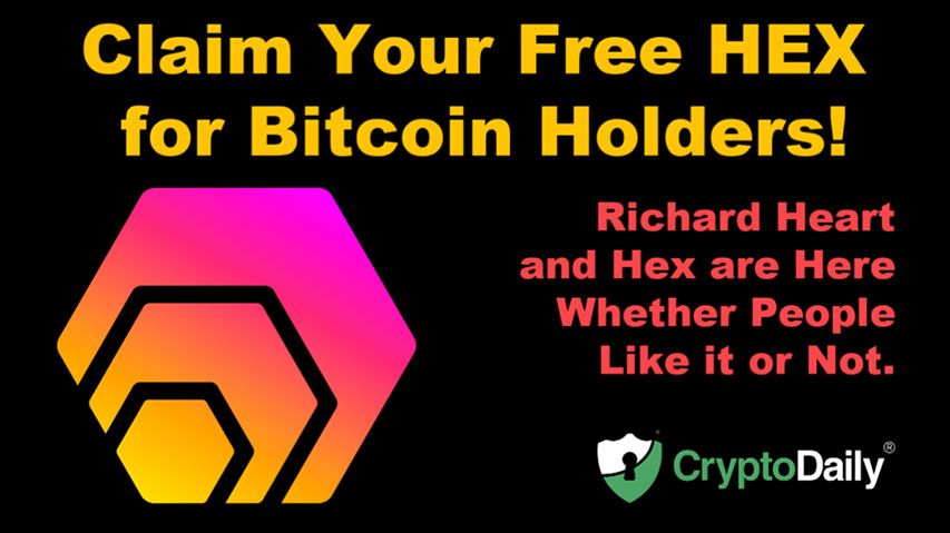 Claim Your Free HEX For Bitcoin Holders!